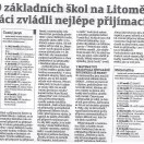 Naše škola je mezi TOP 10 ZŠ na Litoměřicku